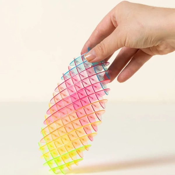 Morf Fidget Worm Rainbow Small