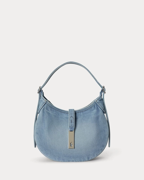 Polo ID Denim Small Shoulder Bag