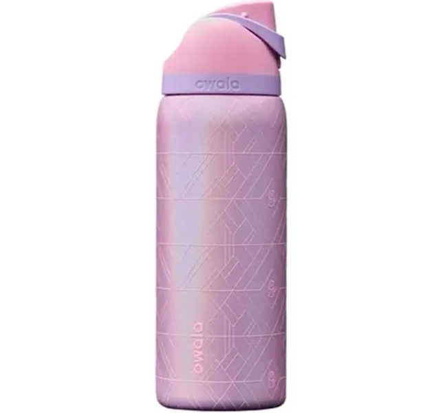 Owala Wicked For Good Glinda 32oz Freesip Water Bottle New In Hand Drinkware Flasks