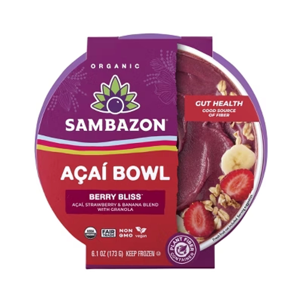Sambazon Frozen Berry Bliss Acai Bowl - 6.1oz