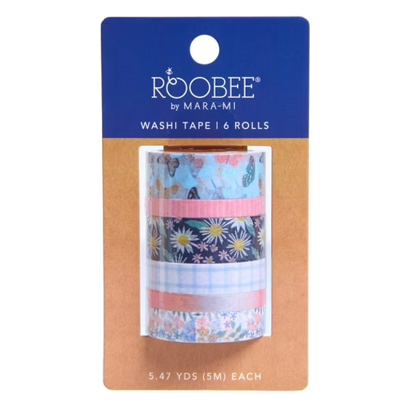 Washi Tape with Coordinating Colors and Designs