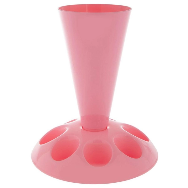 Pink Icing Bag Cup &amp; Tip Holder