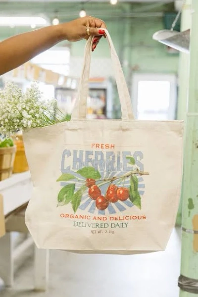 Girl Tribe Co. Fresh Cherries Tote
