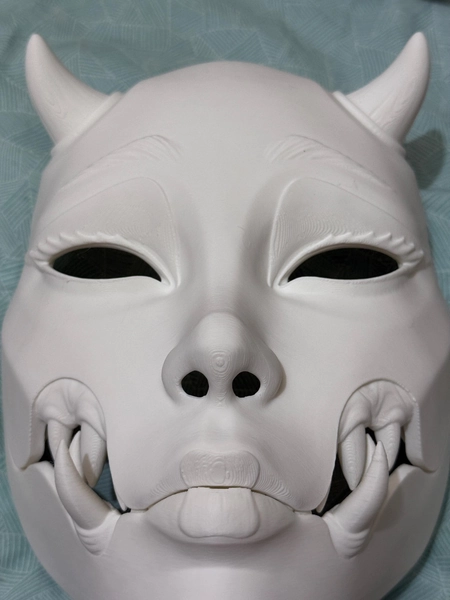 KUCHISAKE MASK,  with Sharp Teeth - Unique Japanese Art, japanese mask