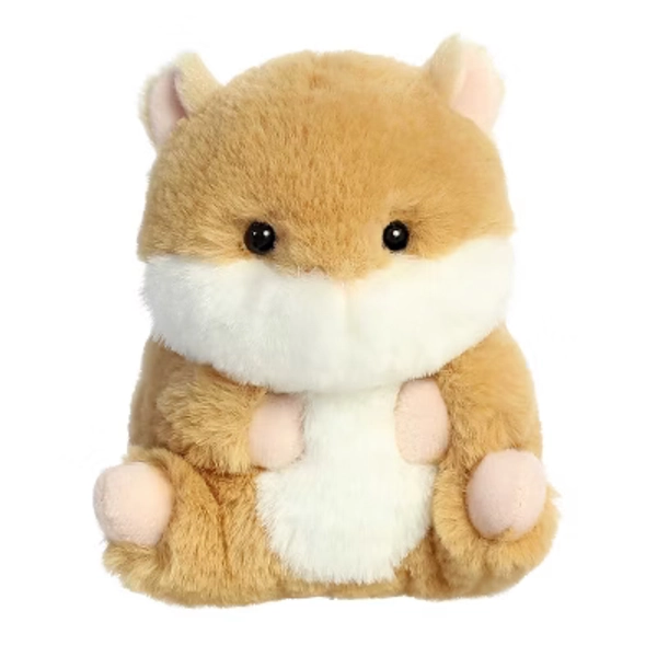 Aurora Mini Frolic Hamster Rolly Pet Round Stuffed Animal