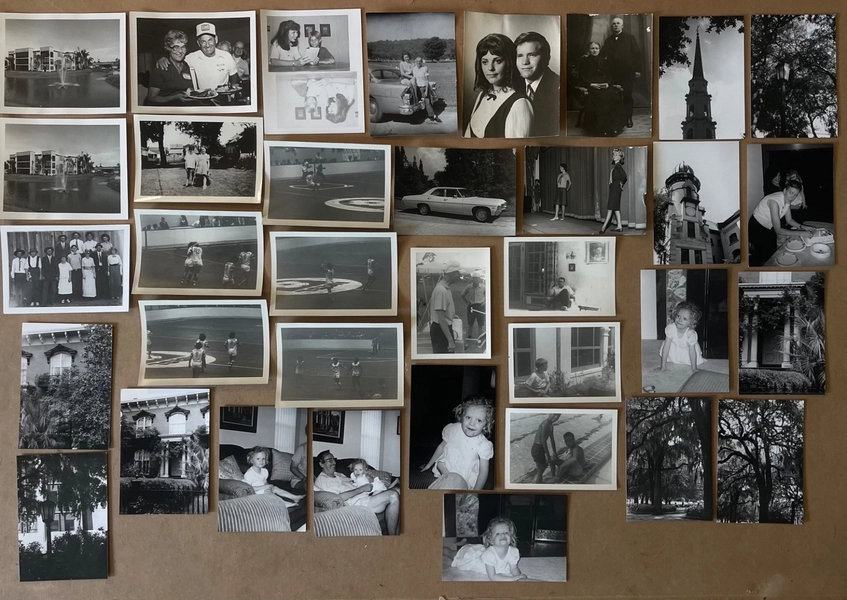 100 Unique VINTAGE B&amp;W 3x5 PHOTOS People Kids Events Family Cars 1940s - 1960s