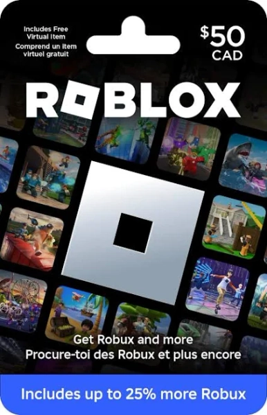 Roblox Physical Gift Card