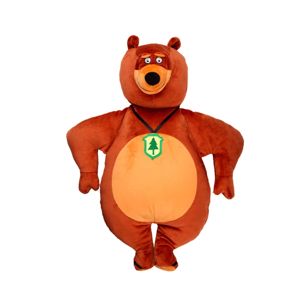New Cute Cartoon Grizzly Bear and Lemming Anime Peripheral Plush Doll Desktop Ornament Birthday Gift - Walmart.com