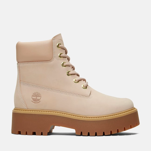 Women’s Stone Street 6-Inch Waterproof Boots - Light Pink | Timberland US