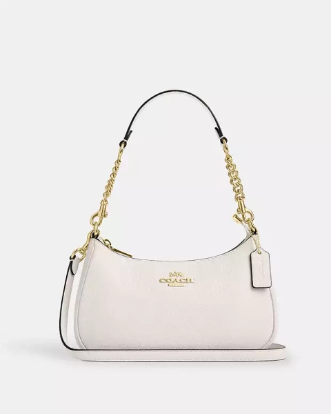 Gold/Chalk Teri Shoulder Bag