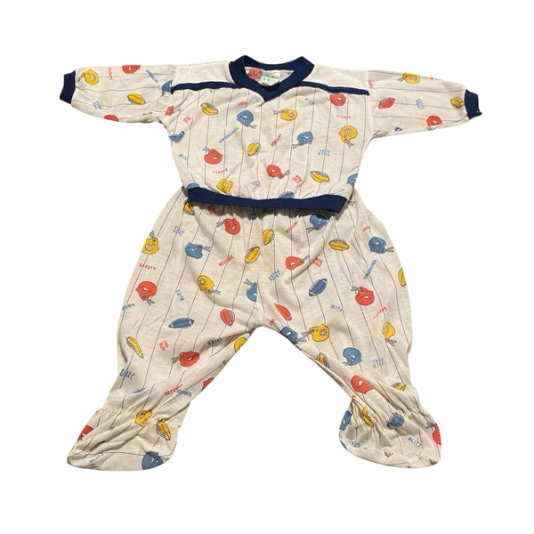 Vintage Baby Issacson Carrico Football 2-piece Set NB 0-3 Months 90s 80s