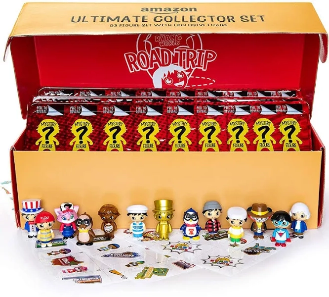 Ryan's World Road Trip Ultimate Collector Set 53 Pc Amazon Exclusive
