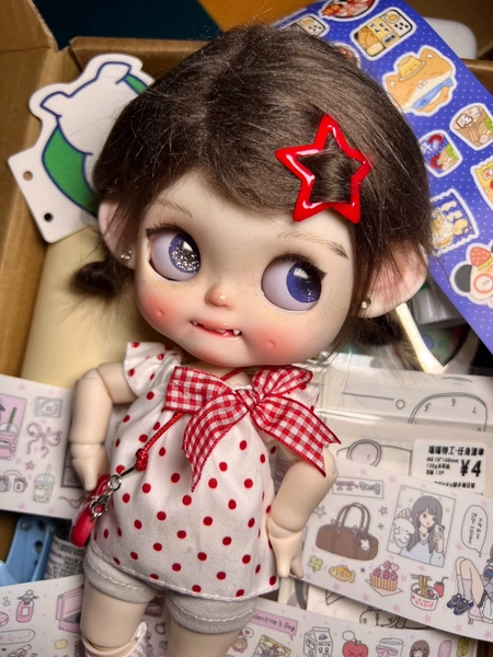 Blythe Doll Custom With Outfits Hair 1/6 BJD Dolls Lovely Girl Handmade Toy Gift