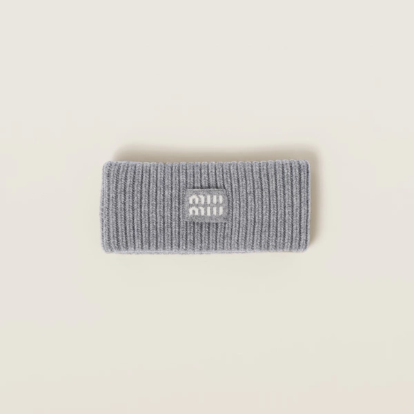 Wool and cashmere headband