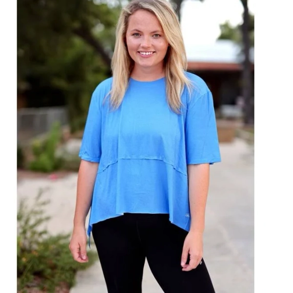 Jadelynn Brooke Women's Club Social Flowy Active Top