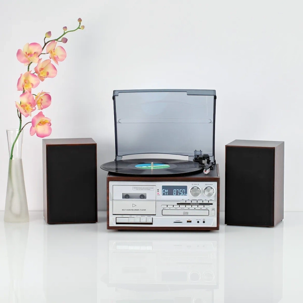 Multimedia Player with External Speakers by OakRidge™
