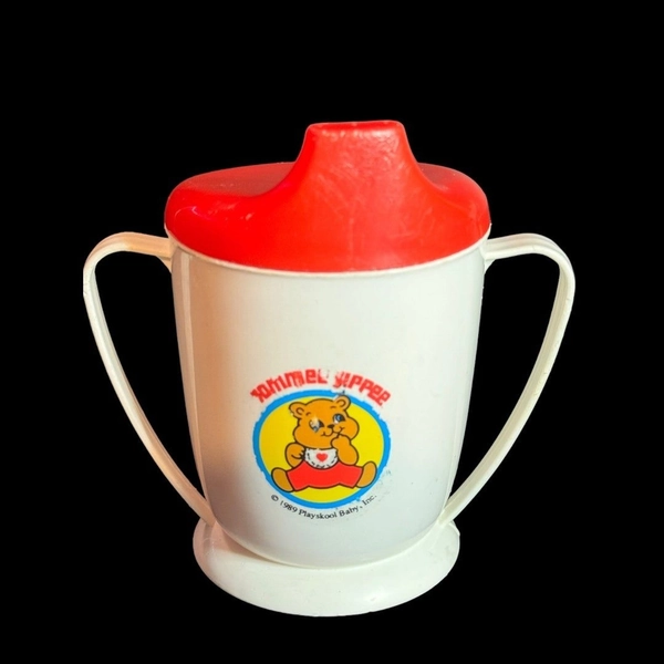 Tommee Tippee Vintage 1980s Playskool Baby Roly Sippy Cup With Handles