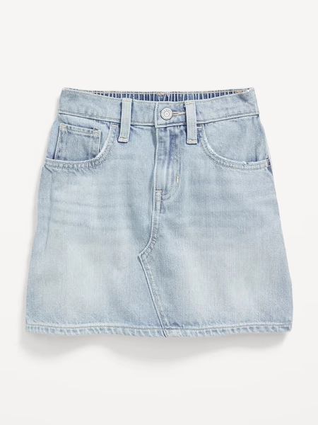 High-Waisted Jean Skirt for Girls | Old Navy