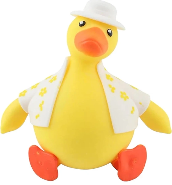Duck Stress Relief Toys Cute Sitting Duck Toys Party Favors Kawaii Animal Antistress Toy For Kids