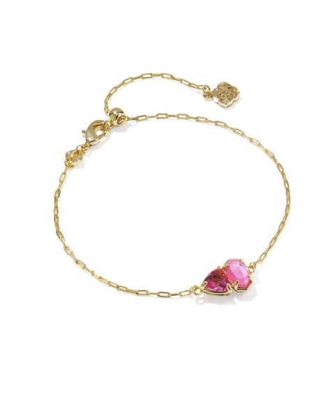 Tatum October Gold Delicate Chain Bracelet