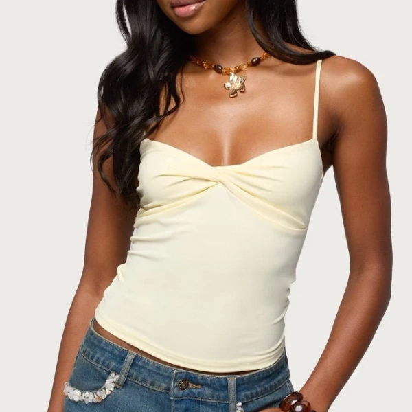 Edikted Women's Pyper Twisted Tank Top