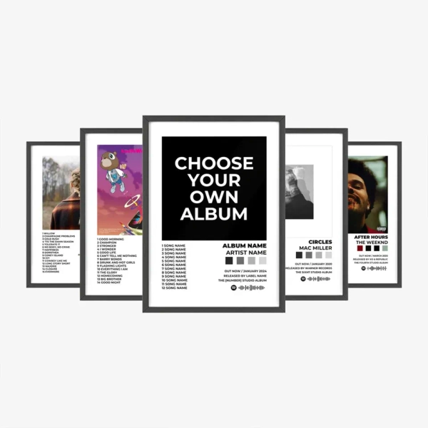 Custom Album Cover | Personalized Music Poster | Create Your Own Album Design 8" x 10" sold by Taun We | SKU 115293205 | Printerval