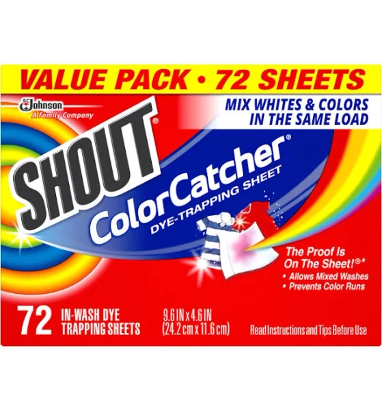 Shout Color Catcher Dye-Trapping Sheets