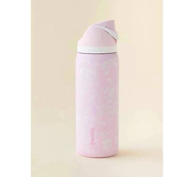 Owala Freesip 24/32oz Girl Pink Ribbon Toile UO Urban Outfitters Cup Bottle