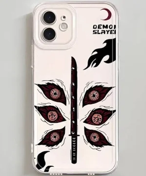 Demon Slayer Phone Case For Iphone 16 15 14 13 12 11 Transparent Soft