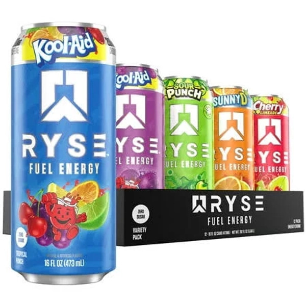 Ryse Fuel Energy Drink Variety Pack