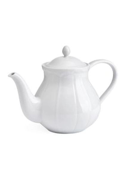Estate White Teapot