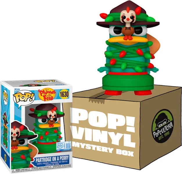 Funko Phineas and Ferb Partridge On A Perry Mystery Box