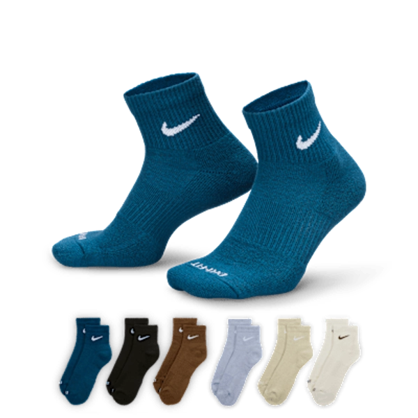 Nike Everyday Plus Cushioned Training Ankle Socks (6 Pairs)