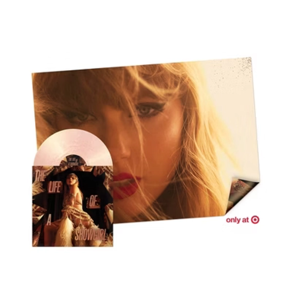 Taylor Swift - The Life of a Showgirl: The Crowd is Your King Edition (Summertime Spritz Pink Shimmer Vinyl, Target Exclusive)