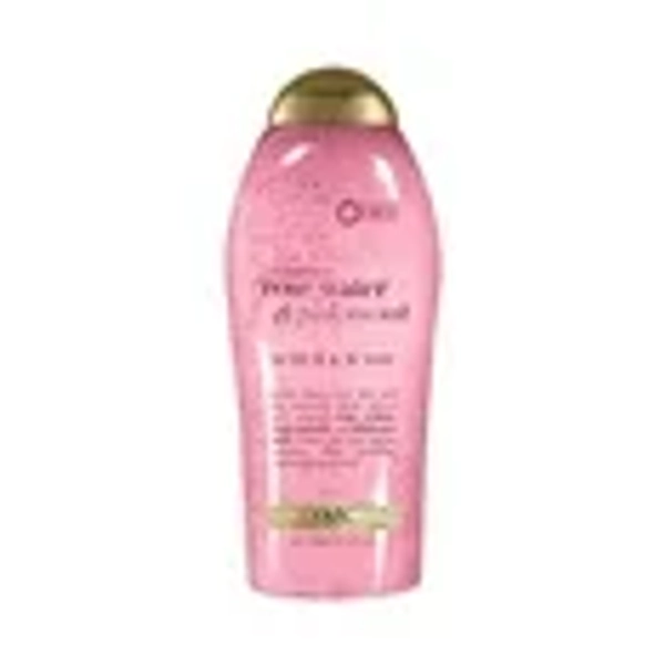 OGX Sensitive+ Rose Water & Pink Sea Salt Body Scrub, 19.5 fl. oz