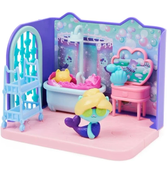 Dreamworks Gabby's Celebration Dollhouse Deluxe Rooms Giftset