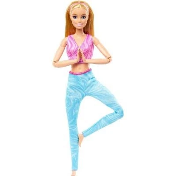 Barbie Made to Move Blonde Articulated Yoga Doll