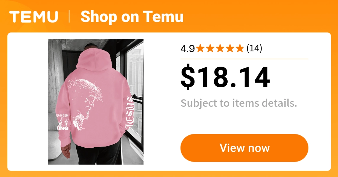jesus faith   style lined kangaroo   - Temu
