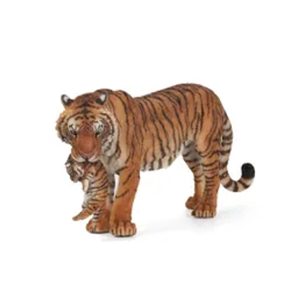 Papo Tigress With Cub