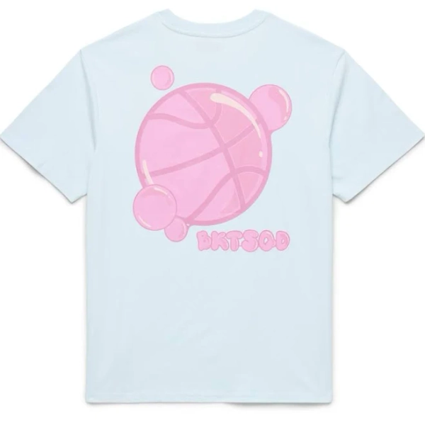 Bucketsquad Bubble Gum Relaxed Fit Cotton T-Shirt