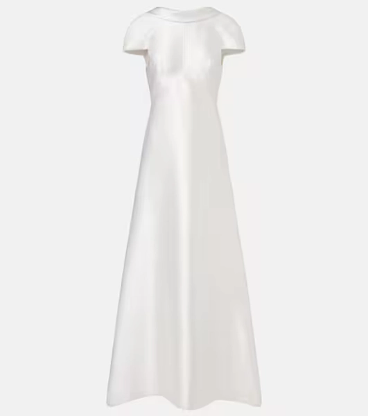 Robe longue de mariée