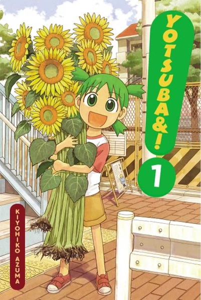Yotsuba&! volumes 1,2 and 3
