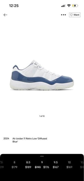 Jordan 11 lows