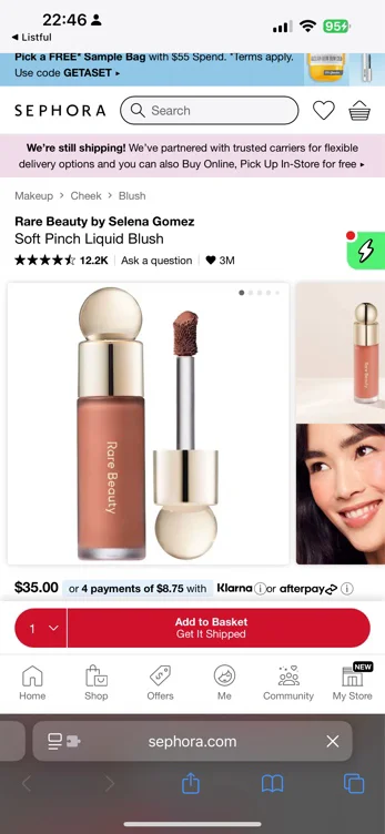 Soft Pinch Liquid Blush - Adore