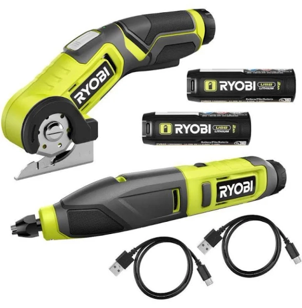 Ryobi USB Lithium 2-Tool Combo Kit