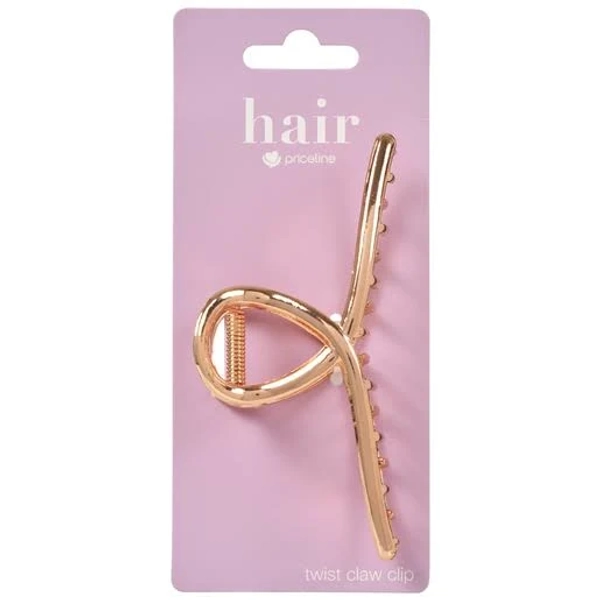 Priceline Twist Claw Clip Gold