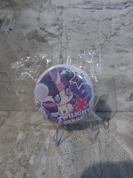 My Little Pony Twighlight Sparkle Button Brooch Pin