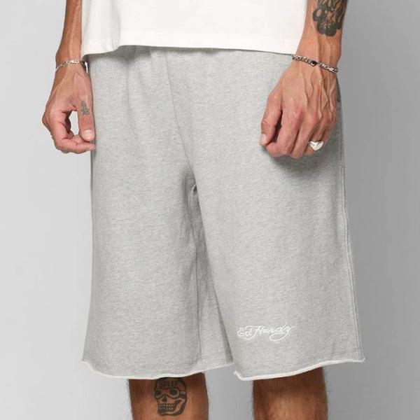 Ed Hardy Baggy Fleece Shorts