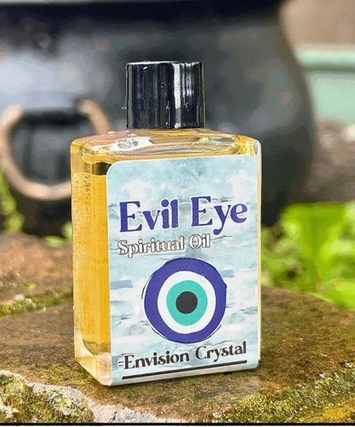 Evil Eye Protection Spell Oil - Spiritual Oil — Envision Crystal - Believe In Magic