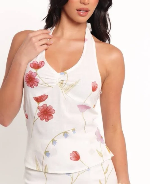 Petal & Pup Women's Fletch Halterneck Top